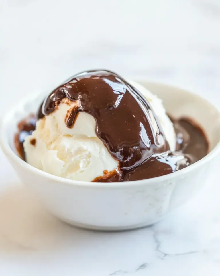 Homemade Hot Fudge Sundae photo