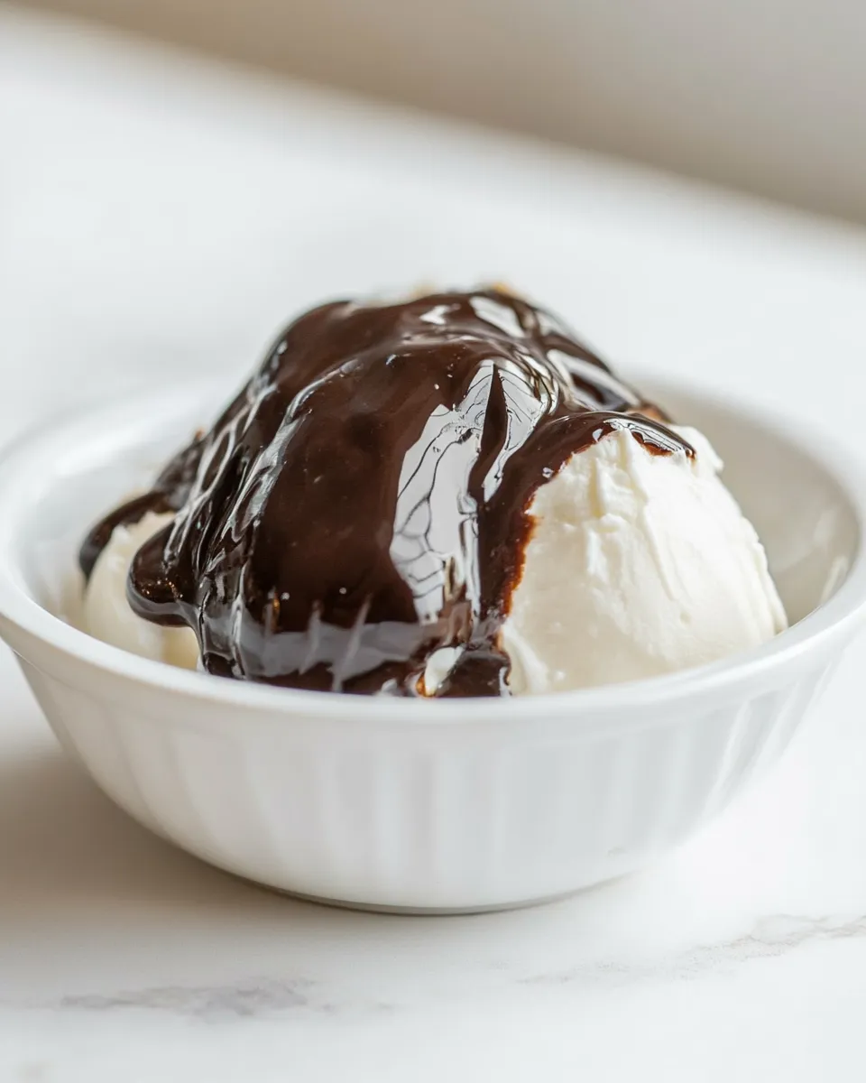Delicious Hot Fudge Sundae shot