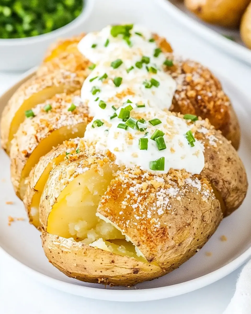 Classic How To Make Crispy Baked Potatoes image