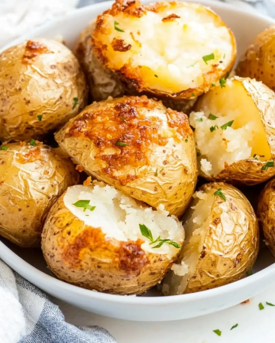 Easy How To Make Crispy Baked Potatoes recipe photo