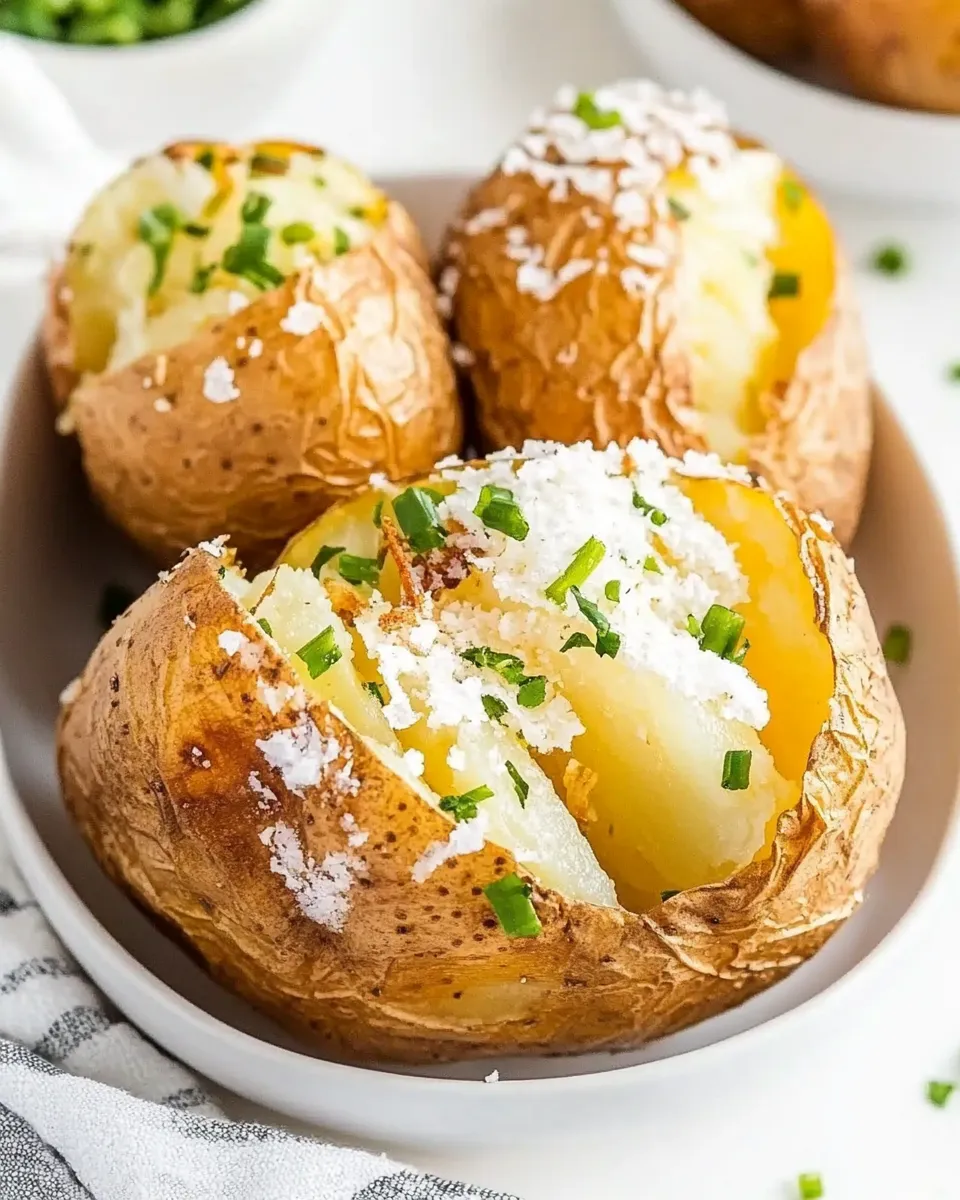 Delicious How To Make Crispy Baked Potatoes shot