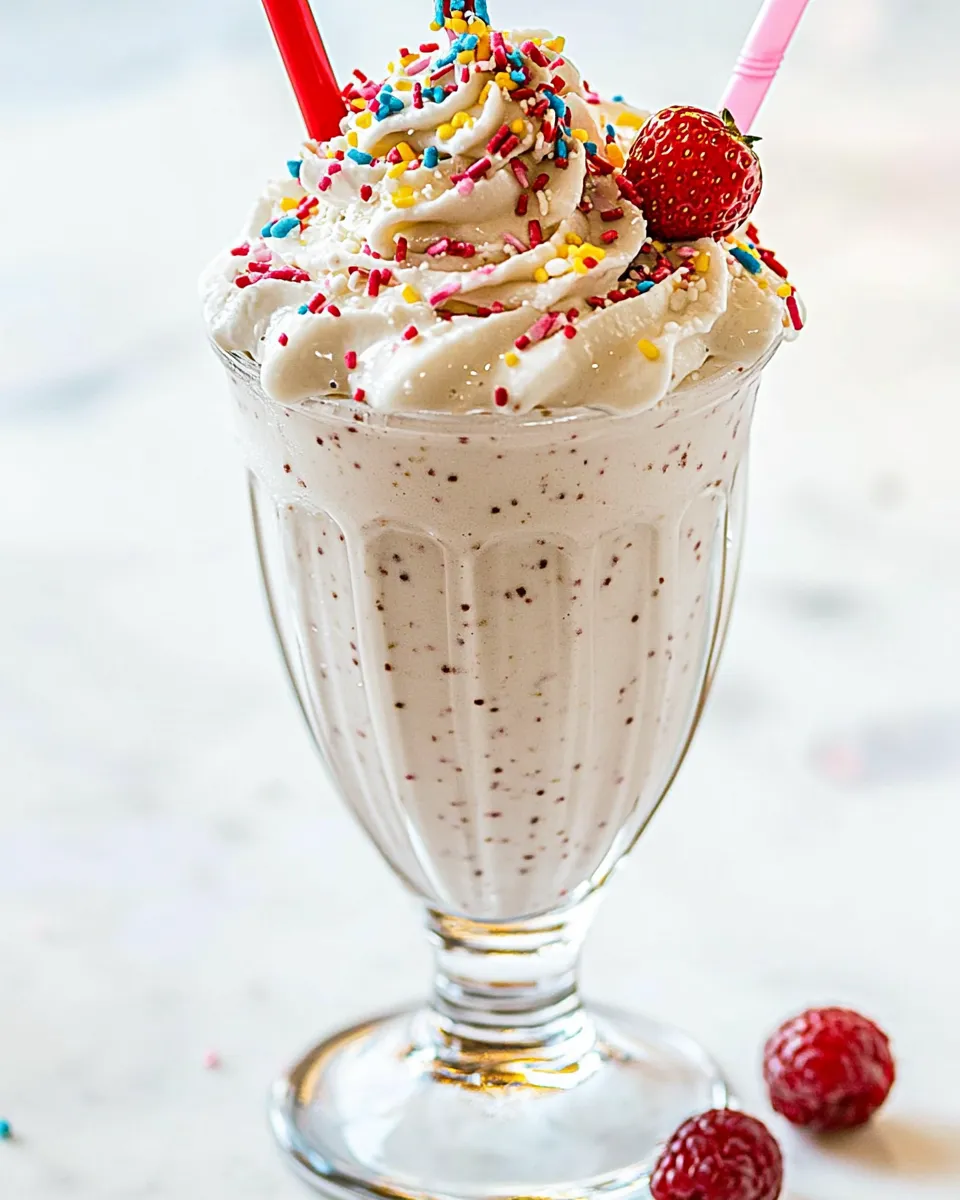 Homemade How To Make a Milkshake photo