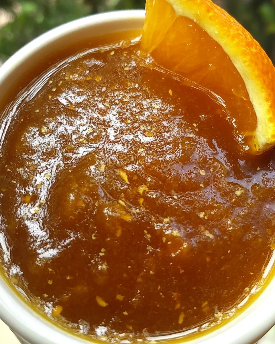 Delicious How to Make Orange Sauce shot