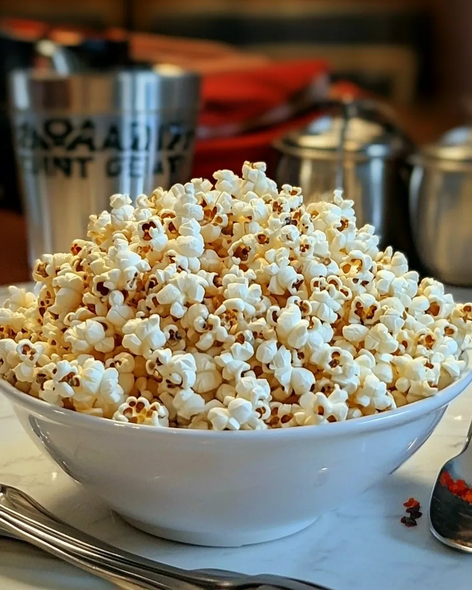 Delicious How to Make Popcorn the Old Fashioned Way shot