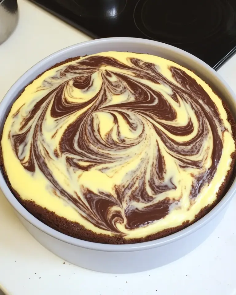 Homemade How to Marble a Cake picture