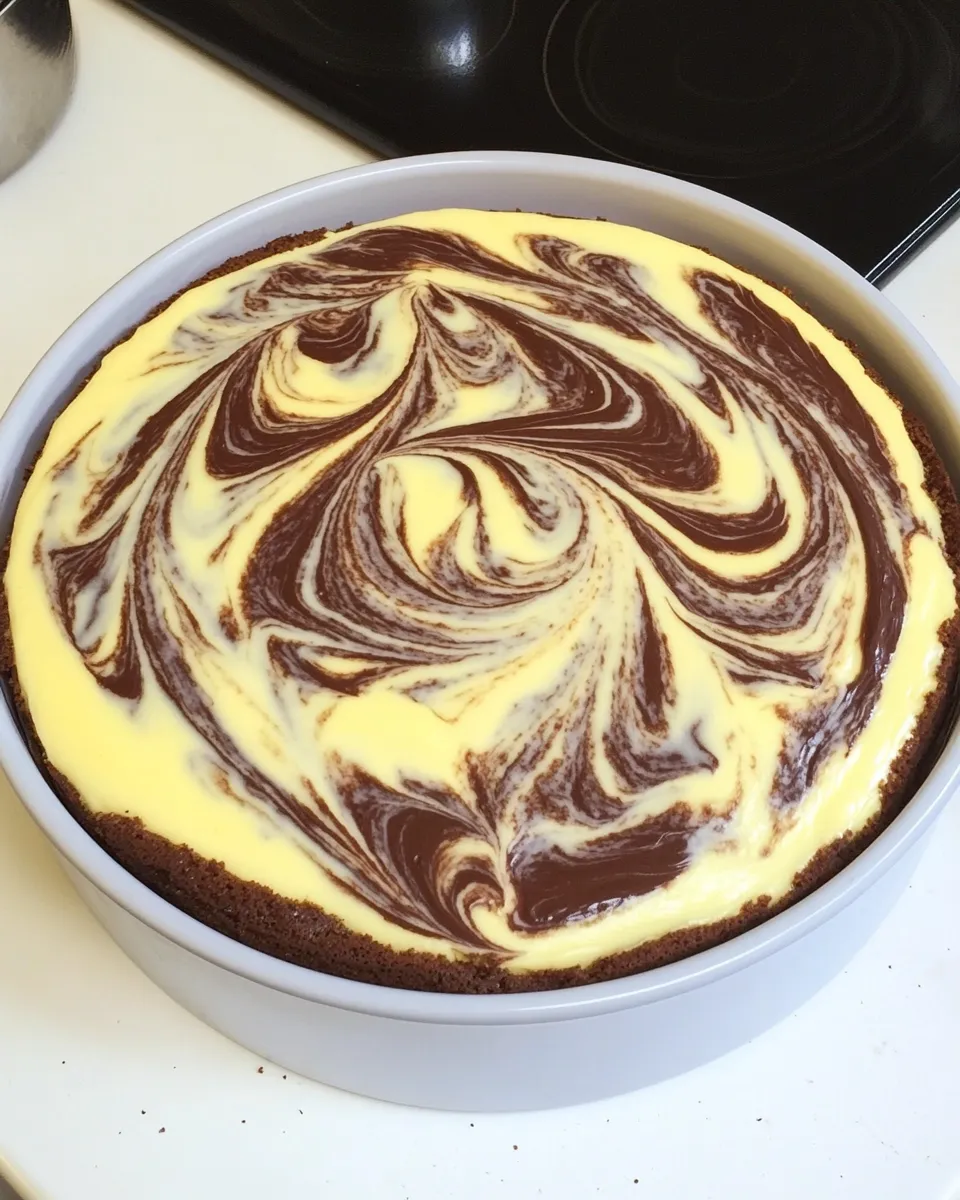 Homemade How to Marble a Cake picture
