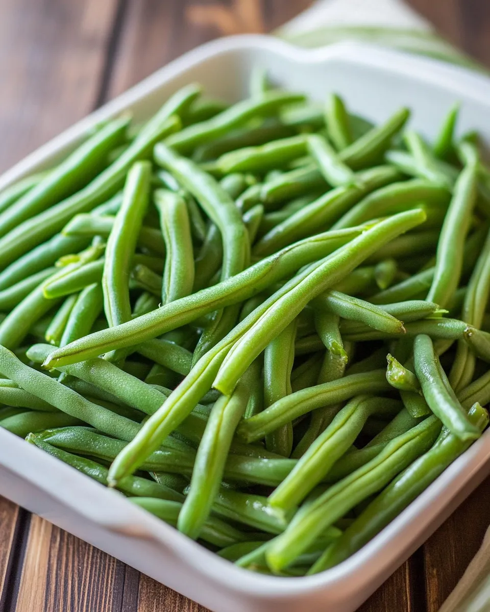 Easy How to Steam Green Beans in the Microwave image