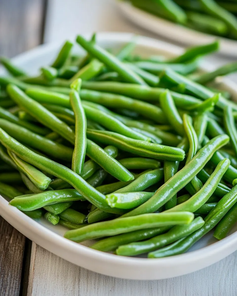 Quick How to Steam Green Beans in the Microwave recipe image