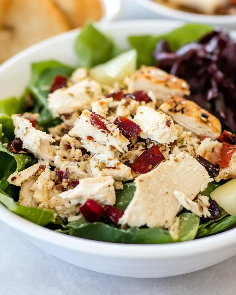 Easy Hummus Chicken Salad image