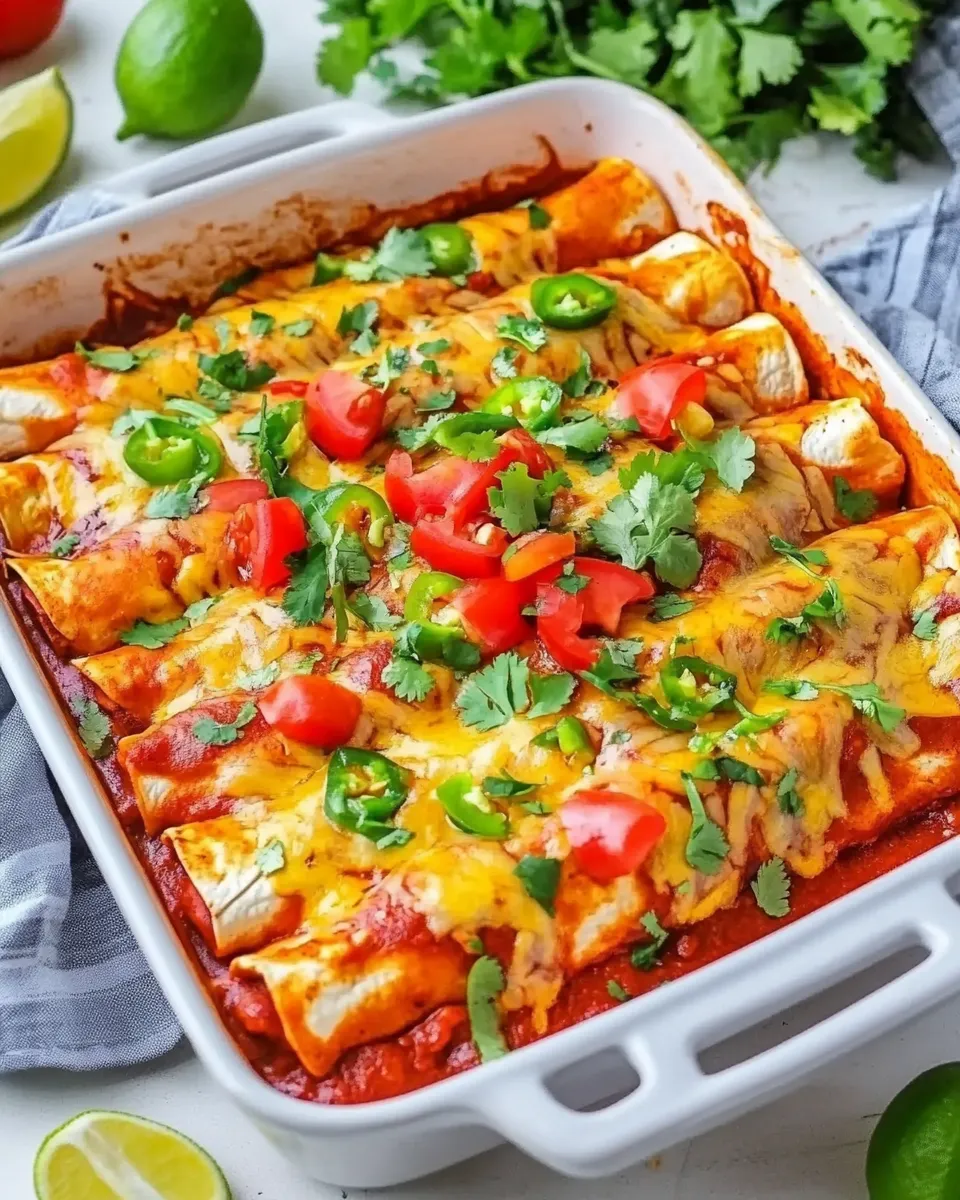 Classic Instant Pot Chicken Enchiladas image