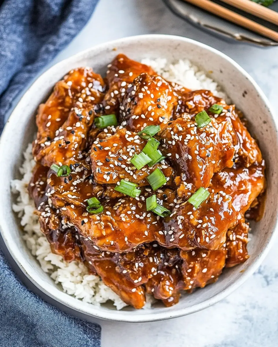 Homemade Instant Pot Honey Sesame Chicken photo