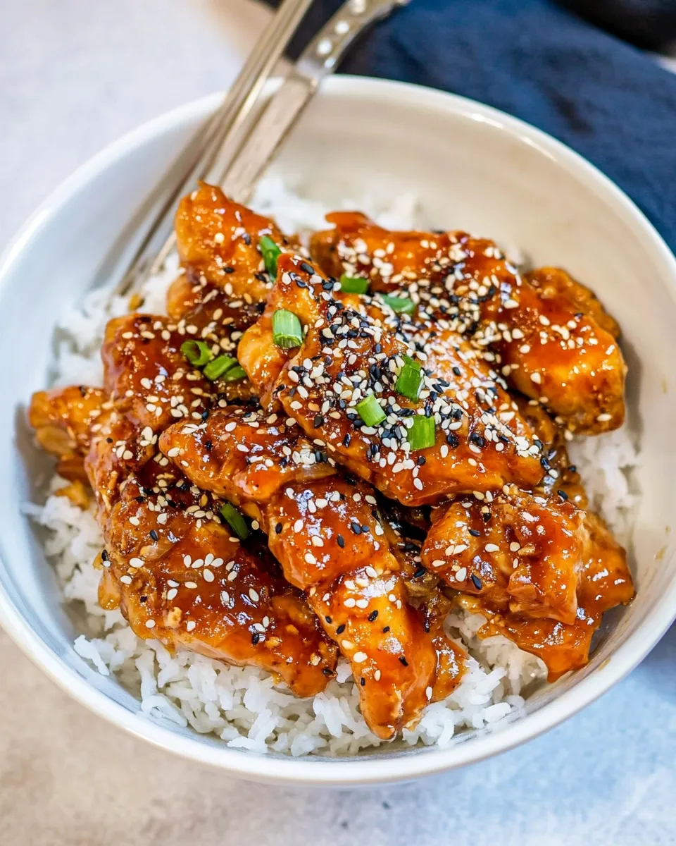 Classic Instant Pot Honey Sesame Chicken image