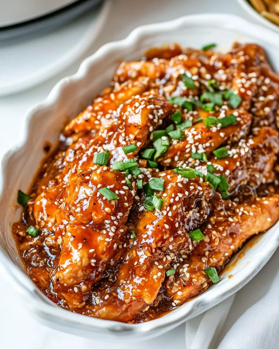 Easy Instant Pot Honey Sesame Chicken picture