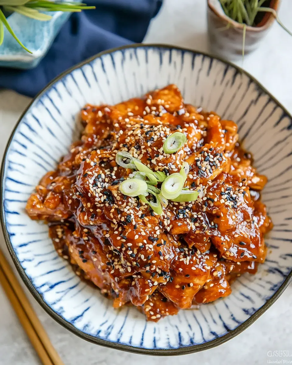 Delicious Instant Pot Honey Sesame Chicken shot