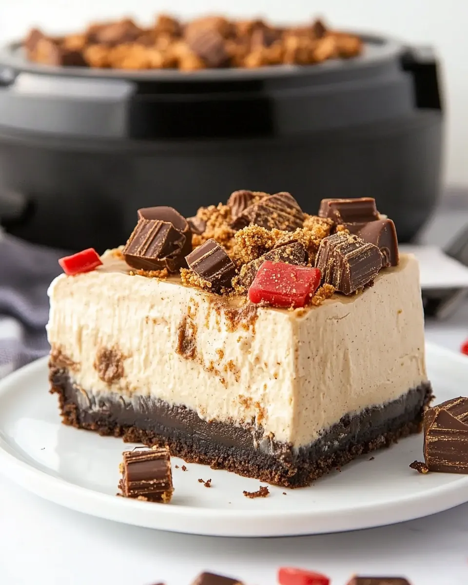 Easy Instant Pot Peanut Butter Cheesecake picture