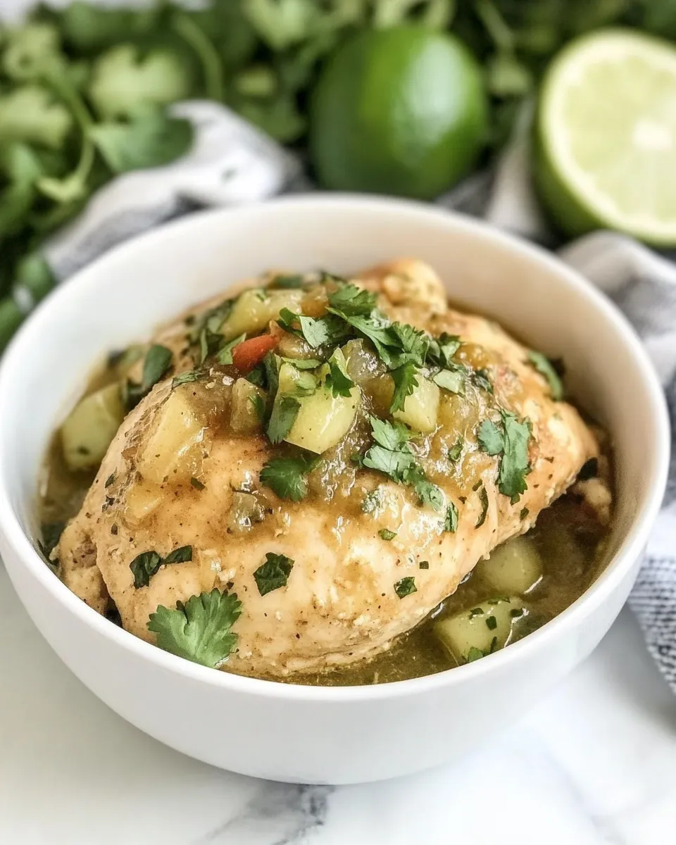 Easy Instant Pot Salsa Verde Chicken picture