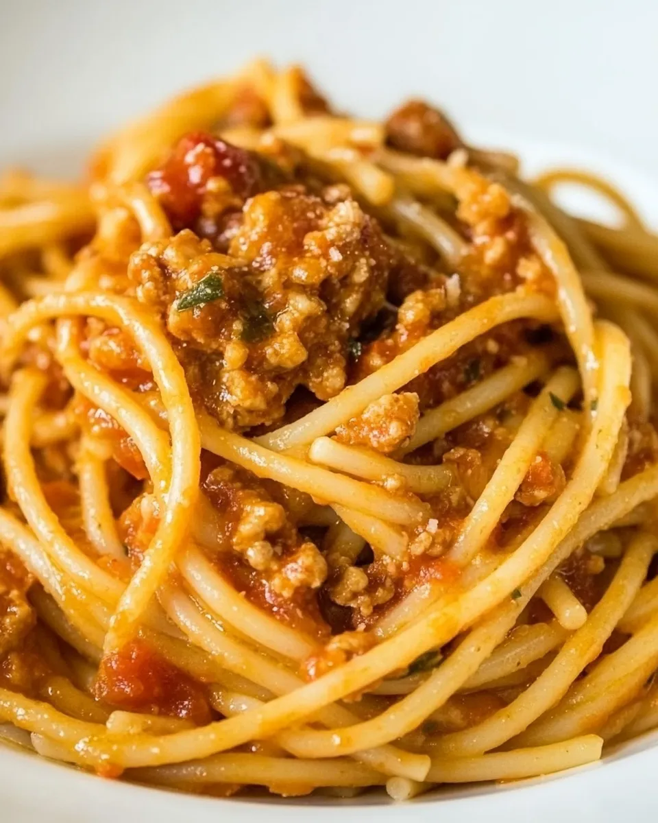 Delicious Instant Pot Skinny Spaghetti shot