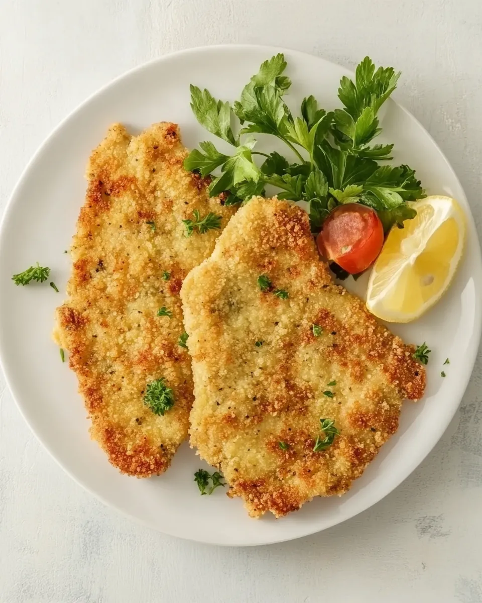 Homemade Italian Chicken Cutlets - Cotoletta di Pollo photo