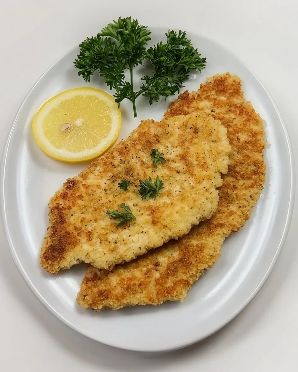 Easy Italian Chicken Cutlets - Cotoletta di Pollo picture