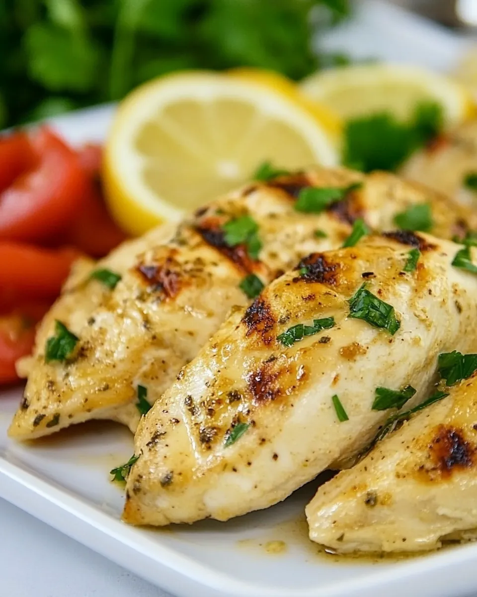 Delicious Italian Dressing Chicken shot