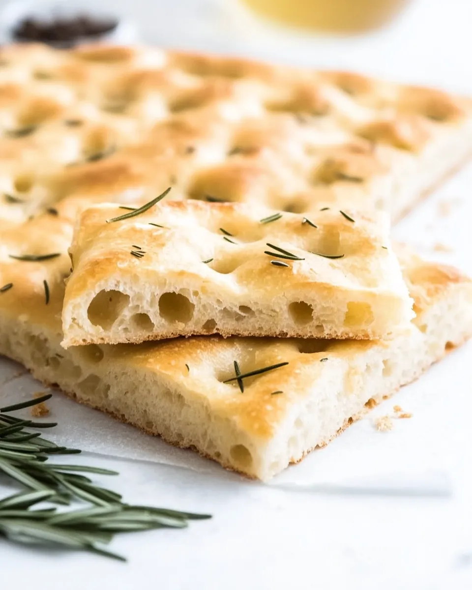 Classic Italian Focaccia Bread Recipe image