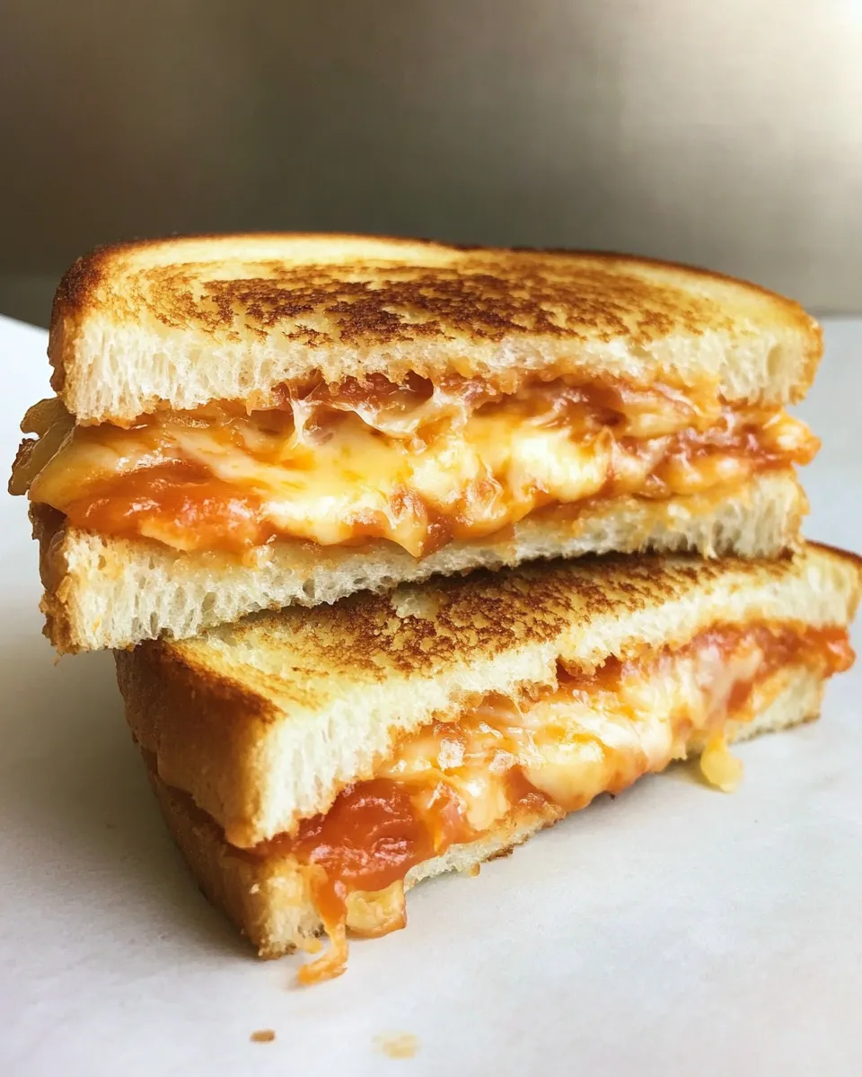 Classic Italian Grilled Cheese Sandwich image