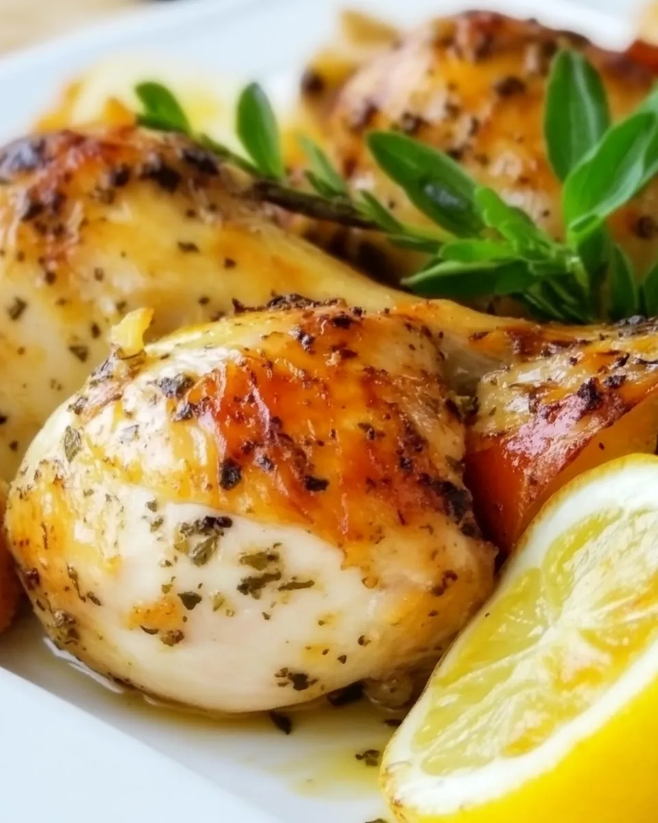 Classic Italian Roasted Chicken image
