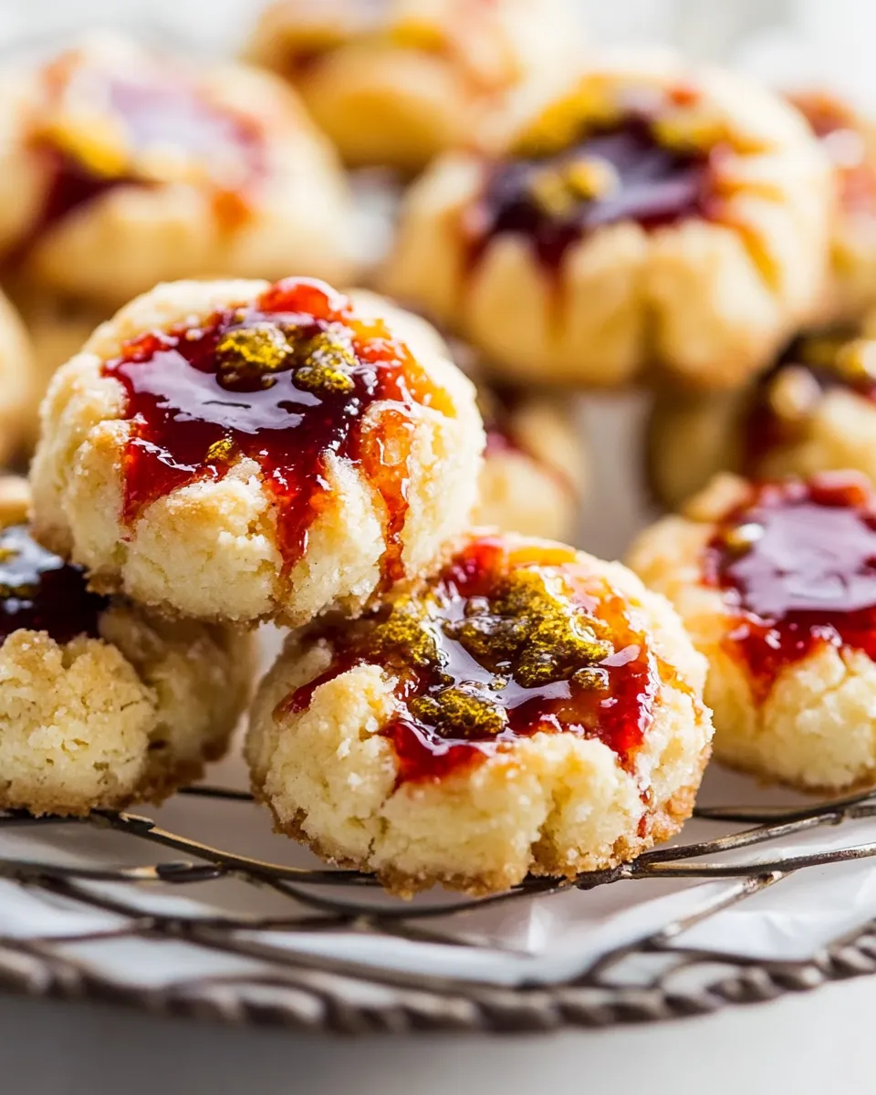 Classic Italian Thumbprint Cookies image