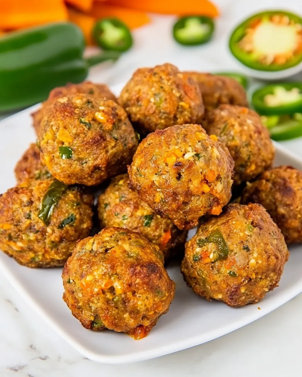 Homemade Jalapeno Sausage Balls recipe photo