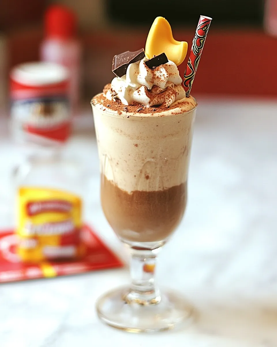 Classic Kahlua and Cream Chocolate Shortbread Milkshake image