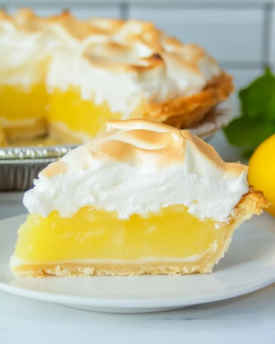 Easy Keto Lemon Meringue Pie picture