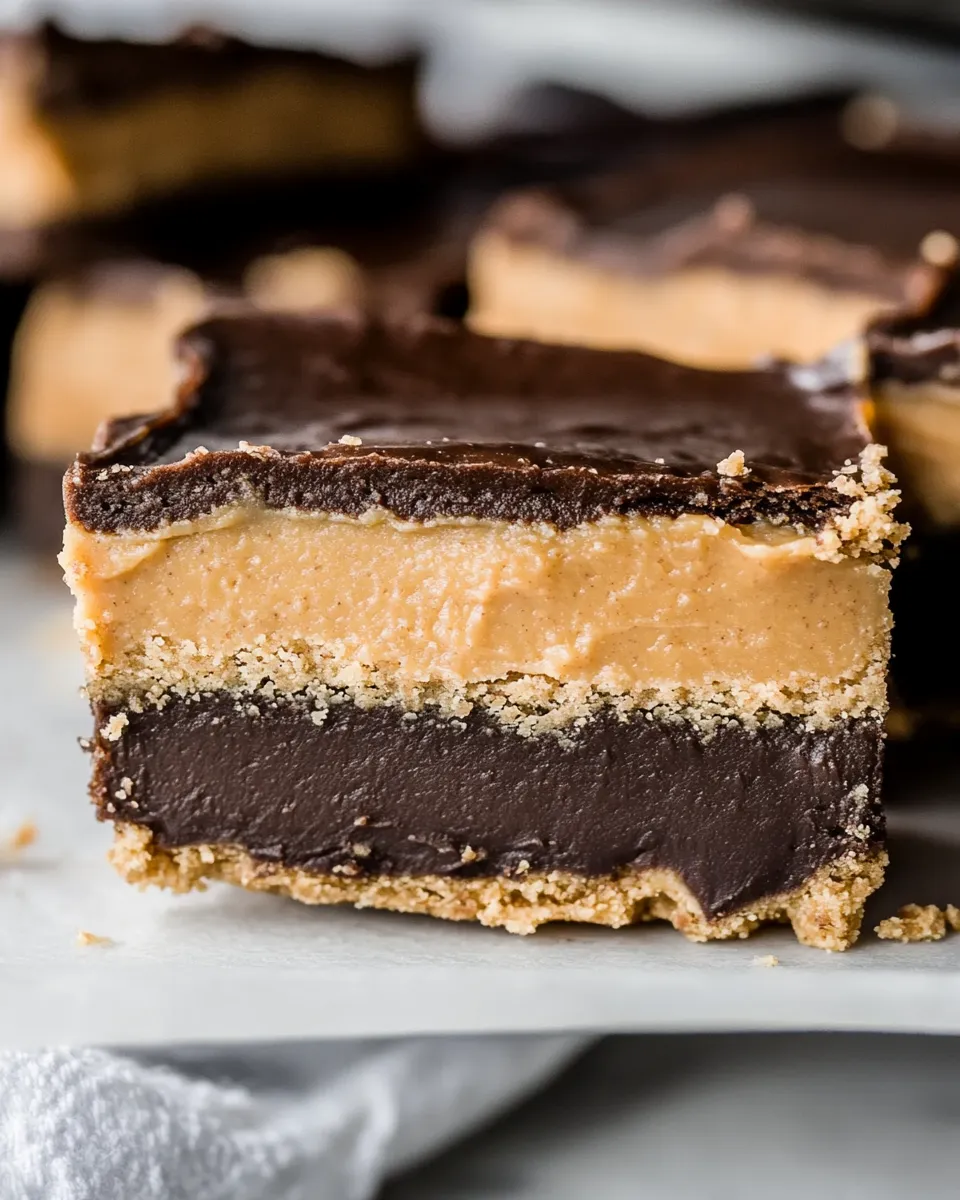Homemade Keto Peanut Butter Bars photo