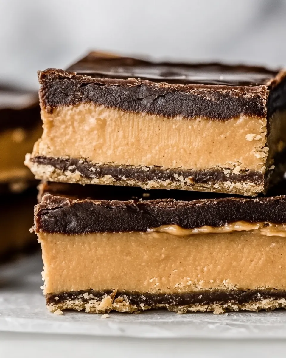 Classic Keto Peanut Butter Bars image