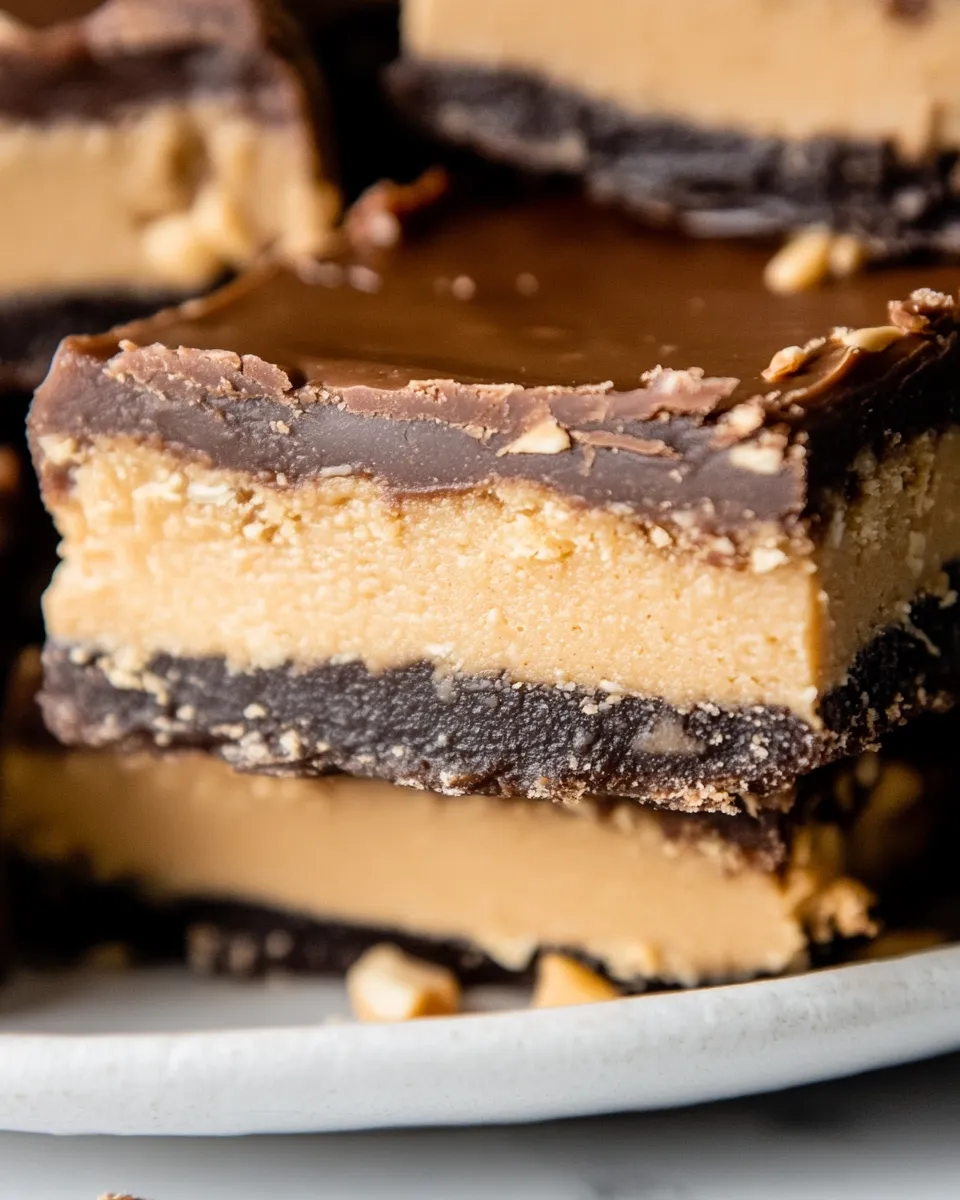 Easy Keto Peanut Butter Bars picture