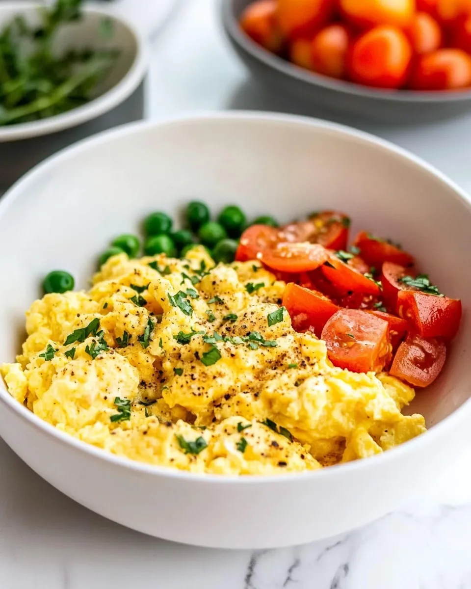 Homemade Keto Scrambled Eggs picture