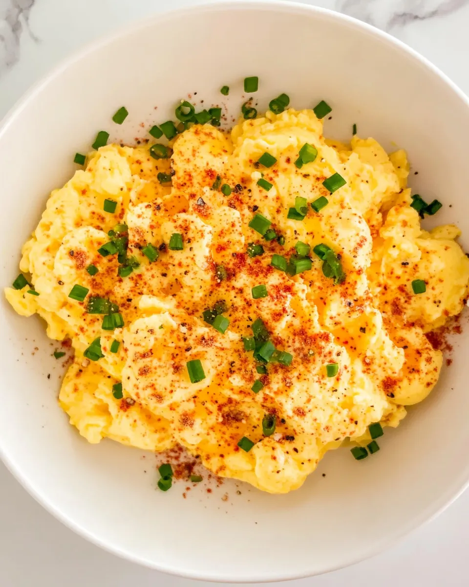 Classic Keto Scrambled Eggs image