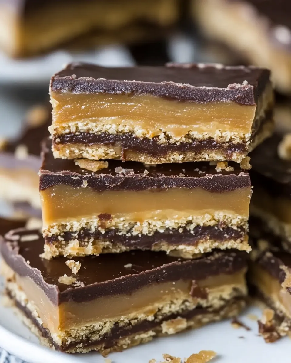 Easy Keto Twix Bars (Sugar Free) picture