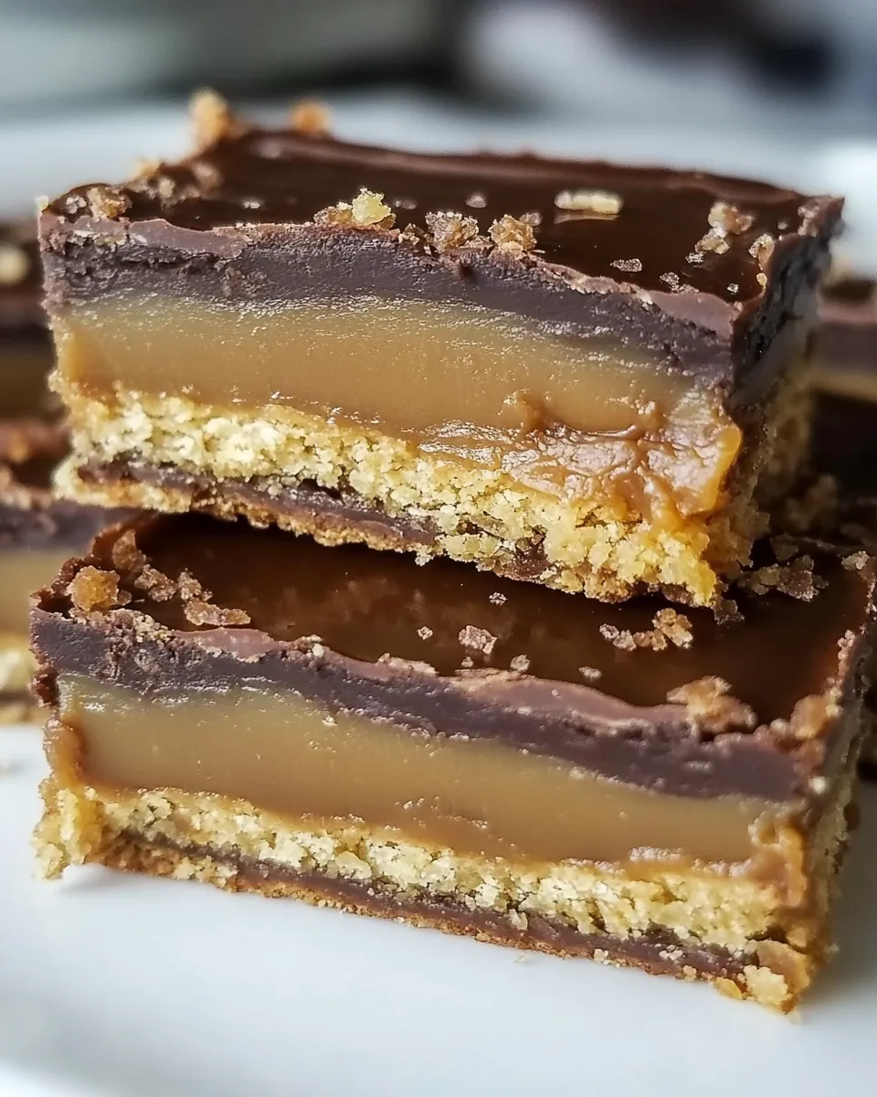 Delicious Keto Twix Bars (Sugar Free) shot