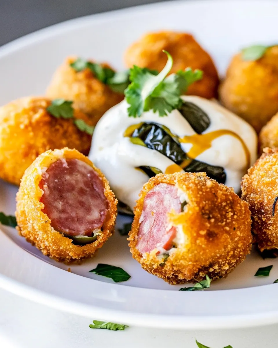 Easy Kielbasa Jalapeno Popper Bites picture