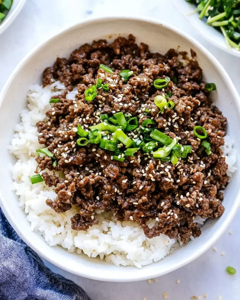 Easy Korean Ground Beef and Rice Bowls image