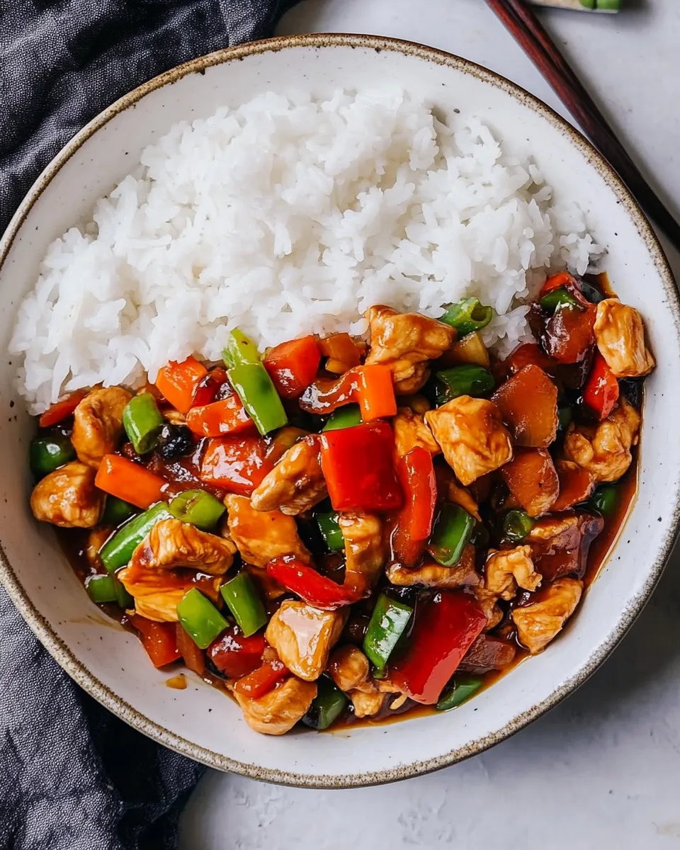 Easy Kung Pao Chicken image