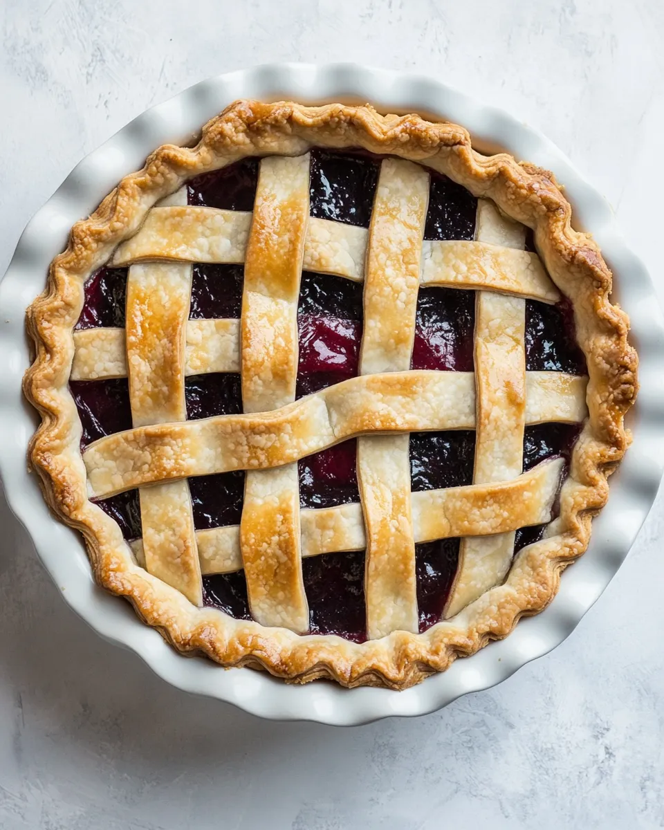Homemade Lattice Pie Crust photo