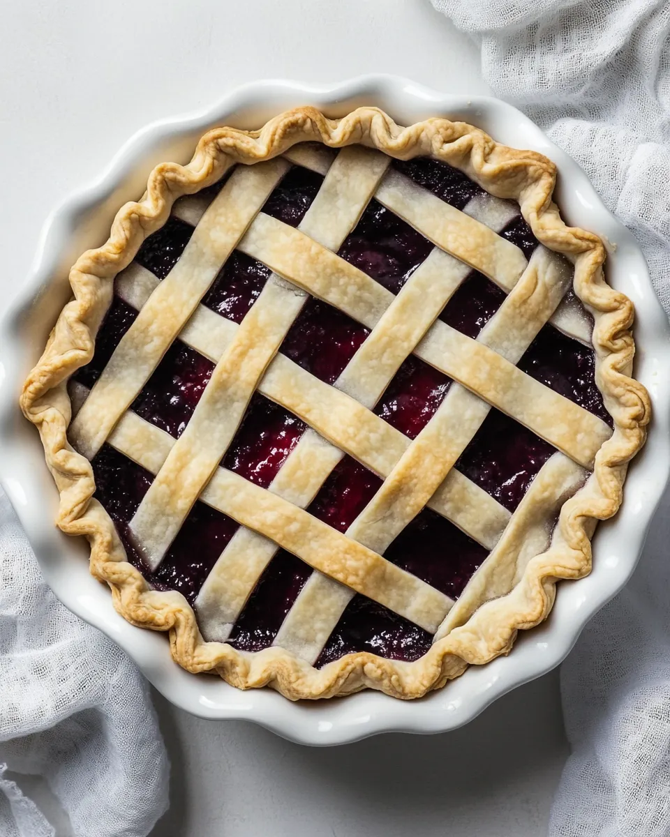 Easy Lattice Pie Crust picture