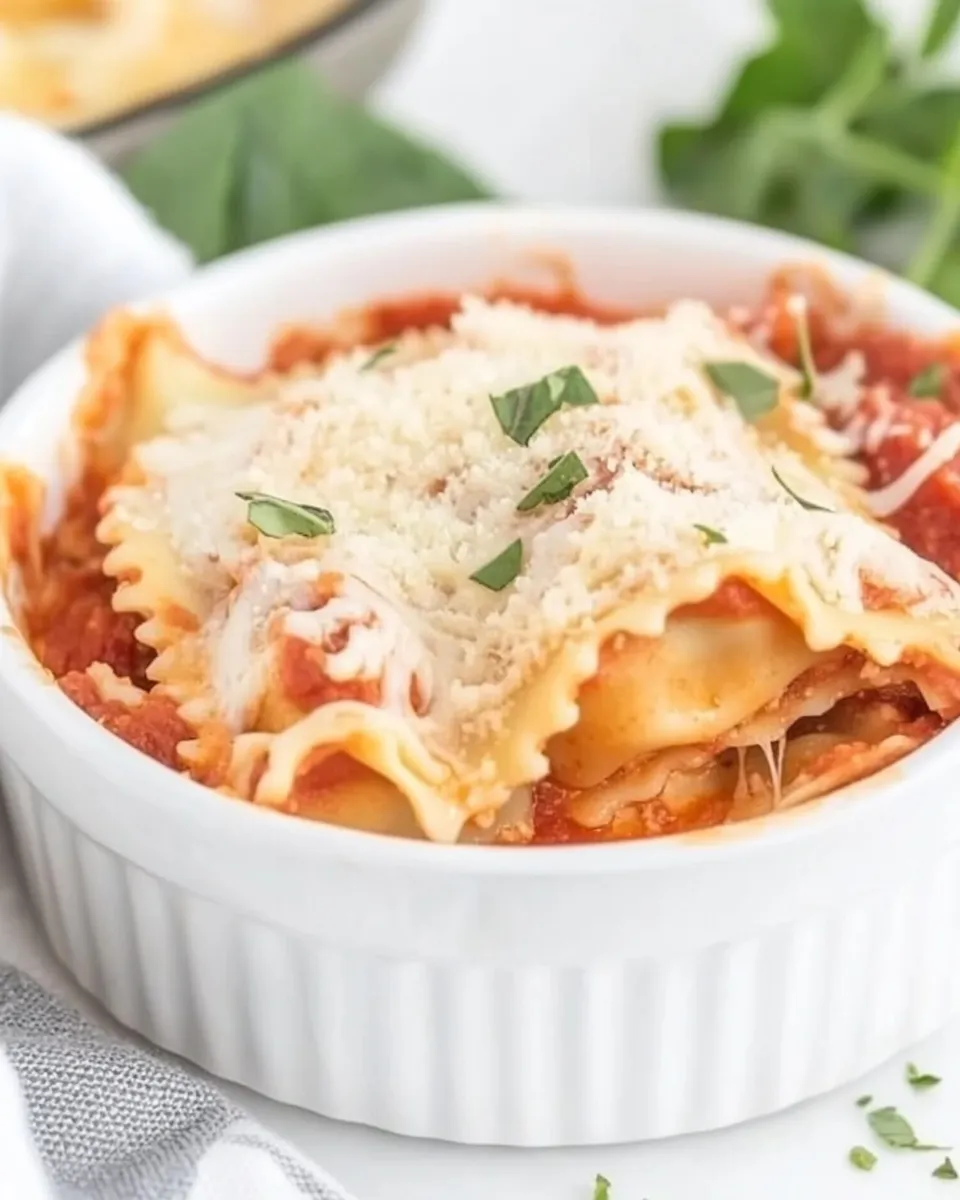 Easy Lazy Ravioli Lasagna Recipe (Easy Casserole) picture