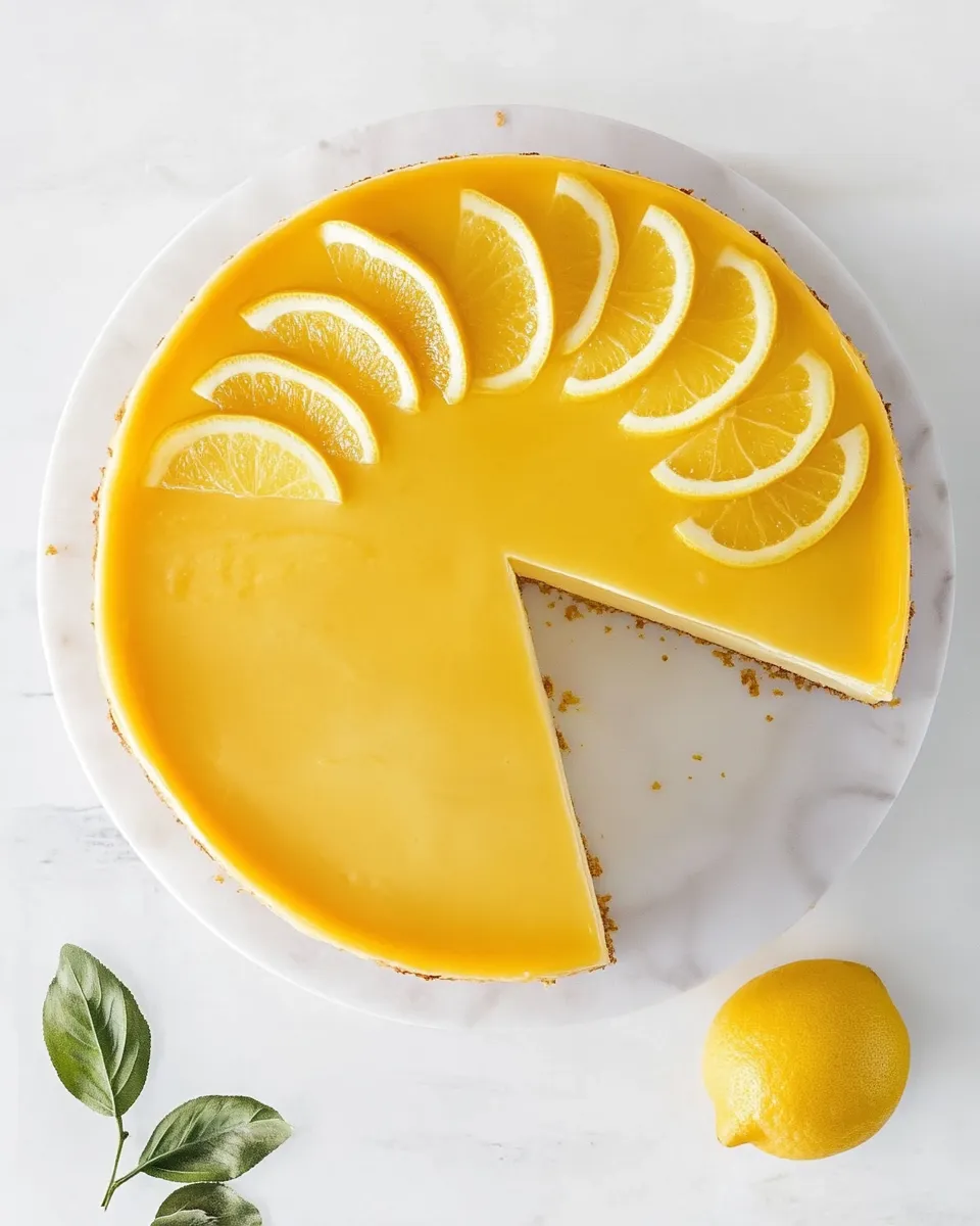 Easy Lemon Cheesecake Recipe picture
