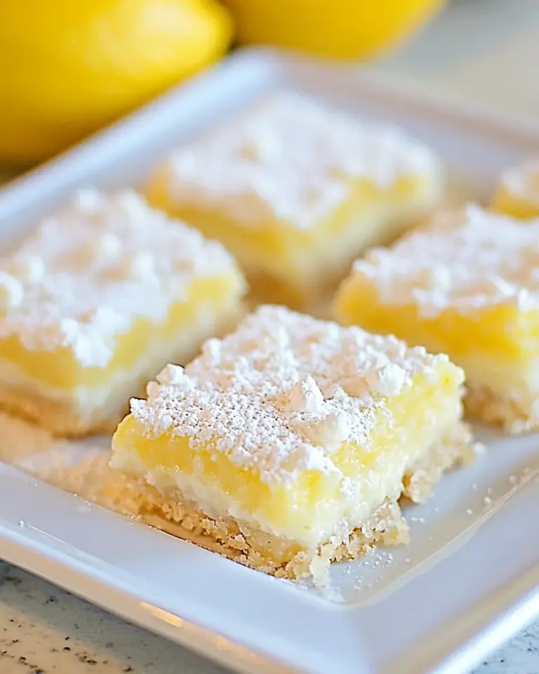 Homemade Lemon Drop Bars photo