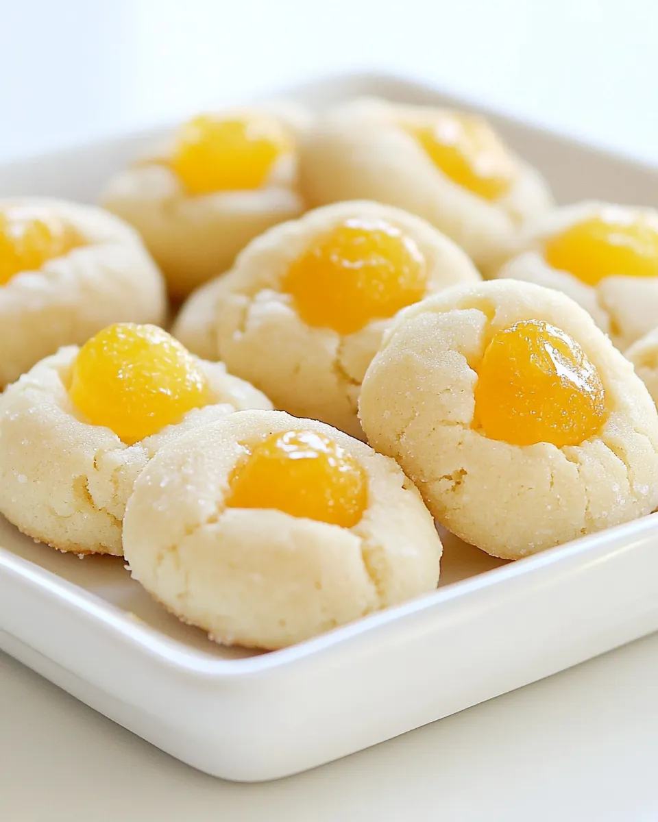 Delicious Lemon Gumdrop Cookies shot