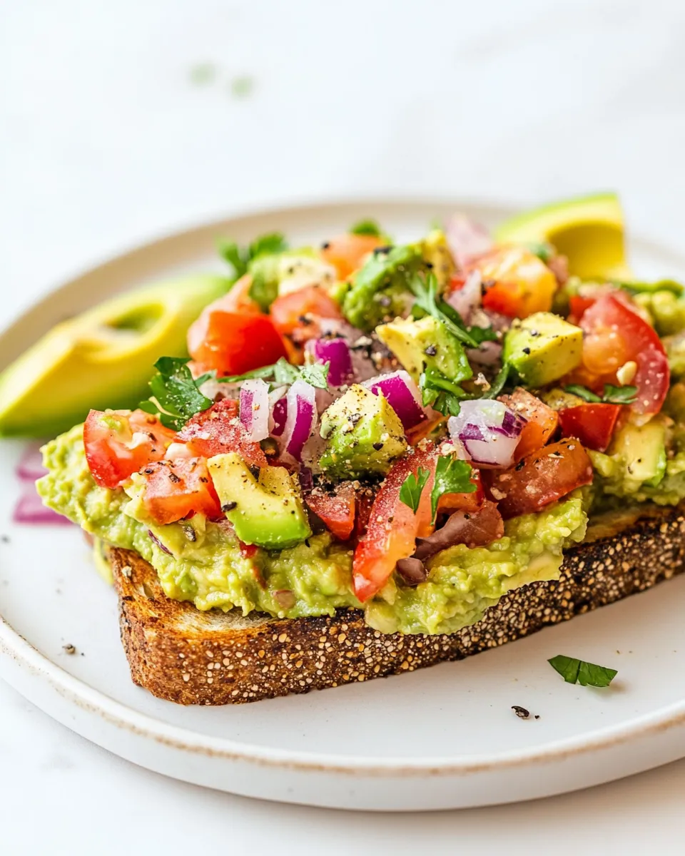 Easy Life-Changing Hummus Avocado Toast picture
