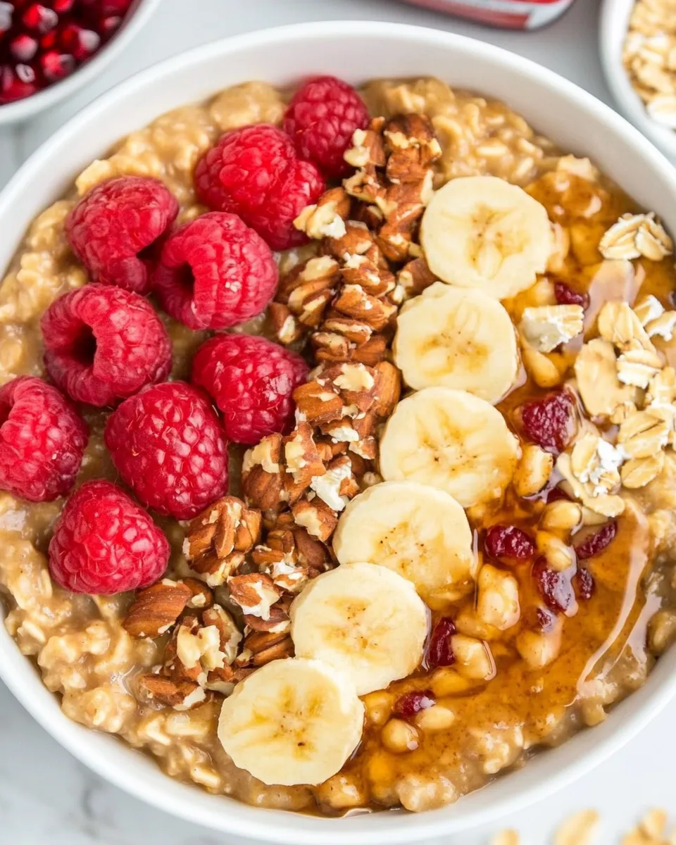 Classic Loaded Oatmeal Breakfast Bowl image