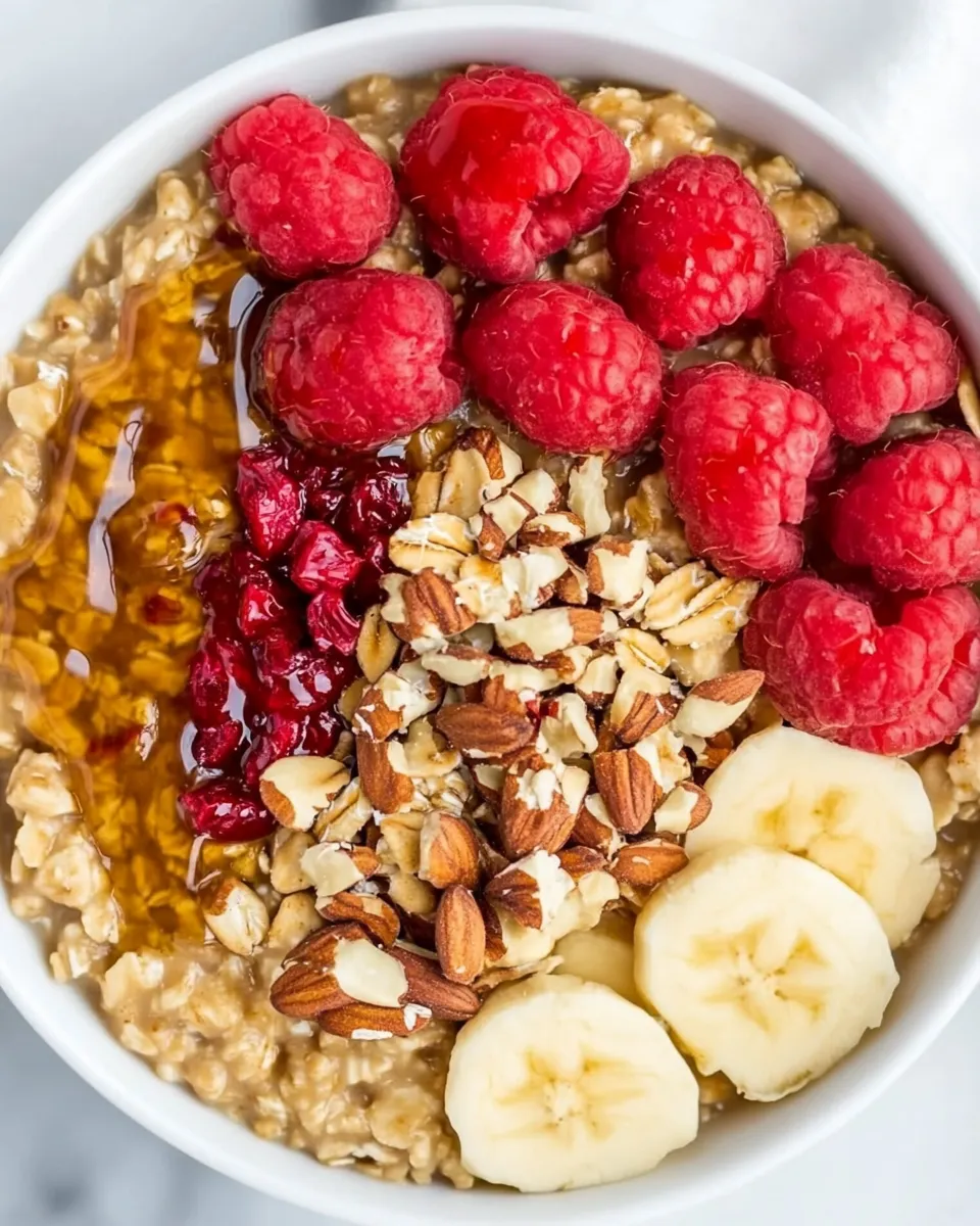 Easy Loaded Oatmeal Breakfast Bowl recipe photo